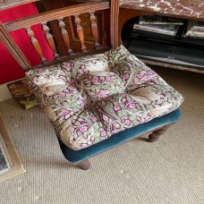 William Morris Pimpernel Aubergine Dining Chair Booster Cushions